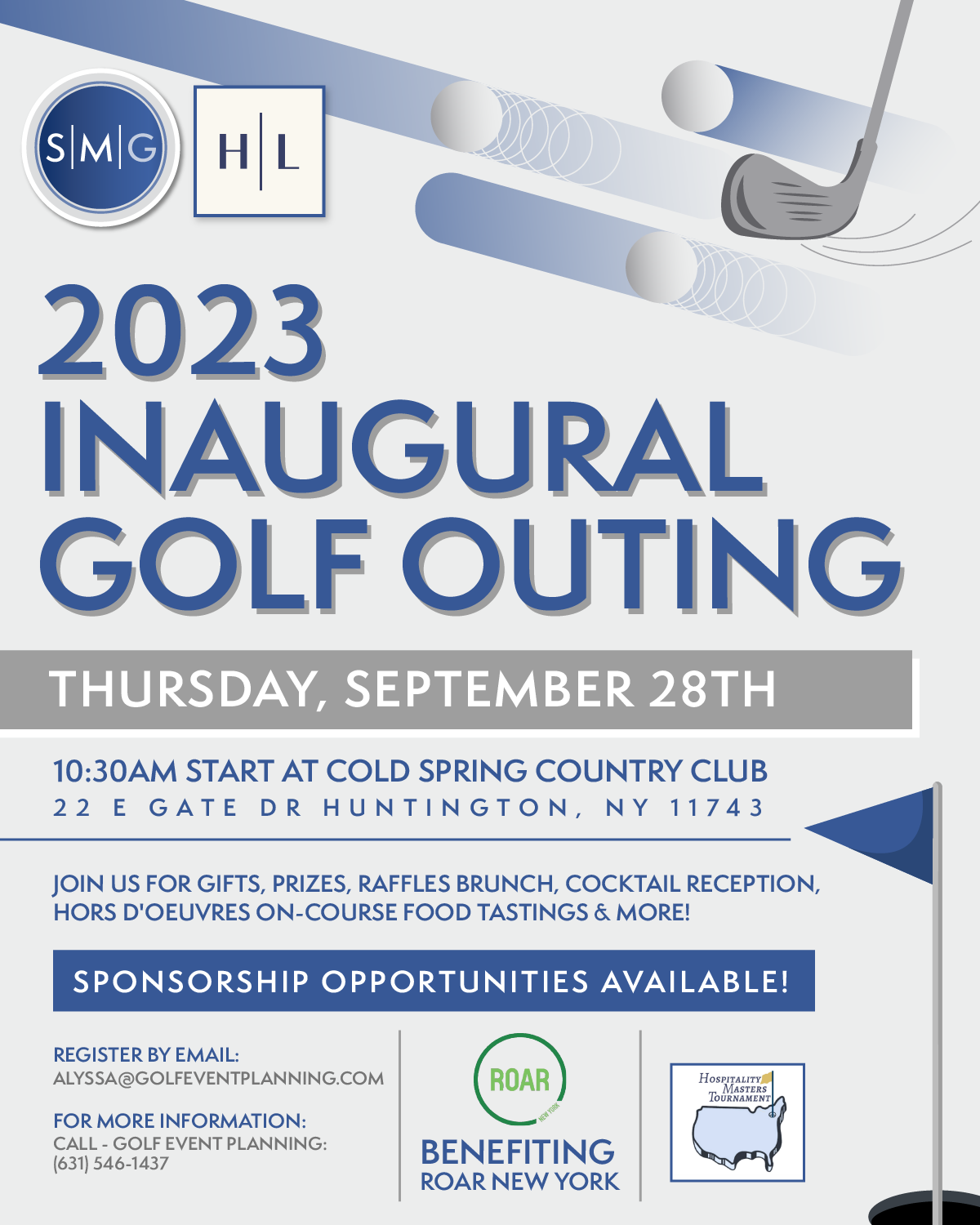 2023 Inaugural Golf Outing on Sept. 28th 2023